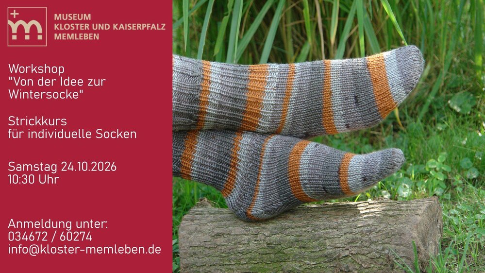 Von der Idee zur Wintersocke: Strickkurs für individuelle Socken