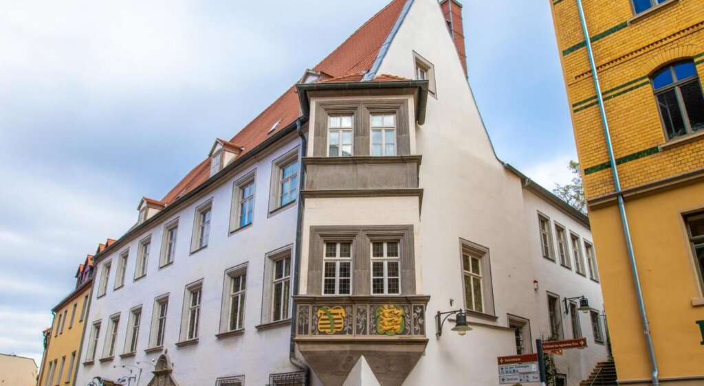 Erker am Gustav-Adolf-Museum Weißenfels