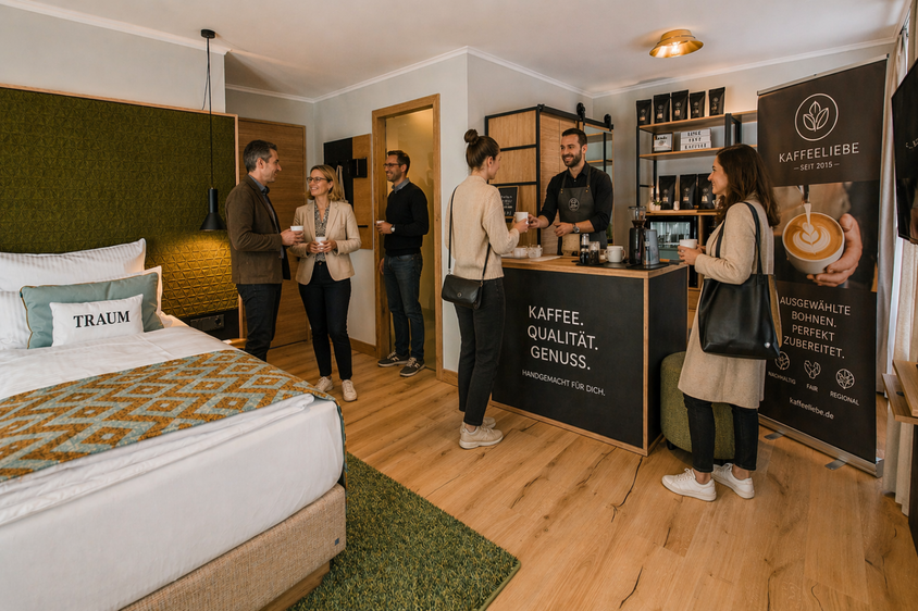 Flanieren im Freylich Zahn Weinhotel