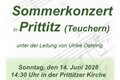 Sommerkonzert des Frauenchor Lochau