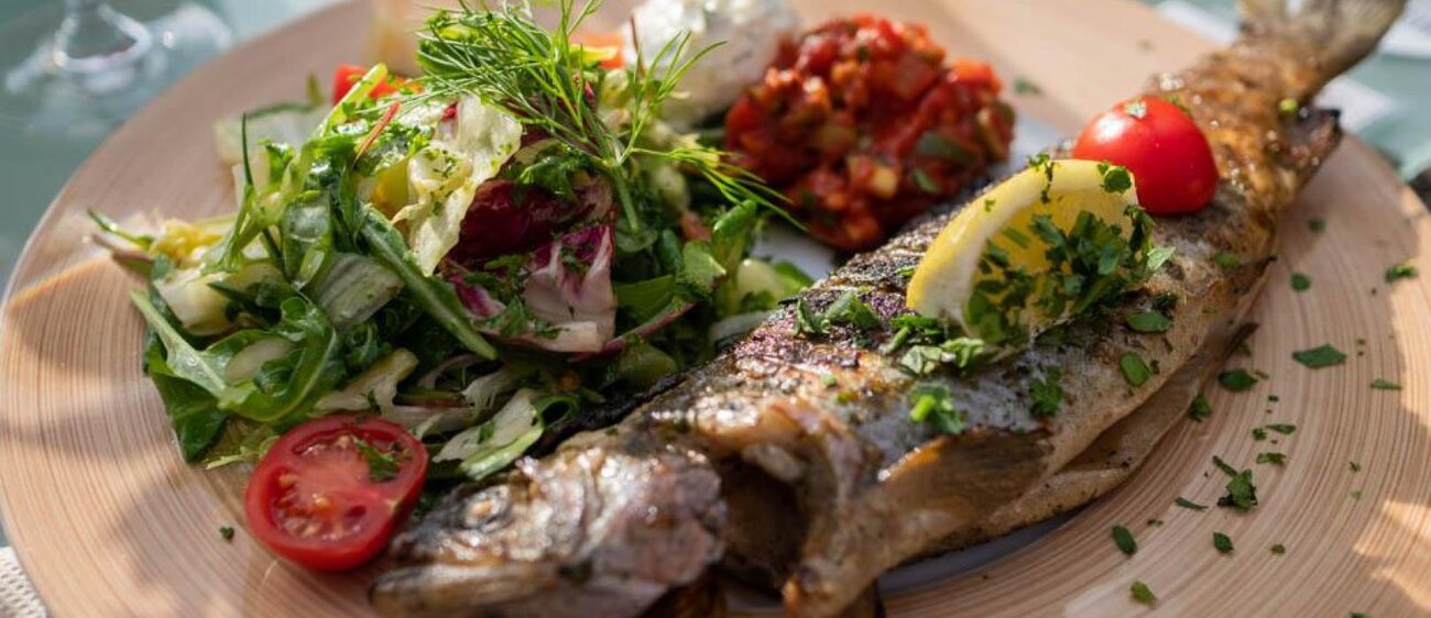 Forelle im Gasthaus "Zur Kanone" in Tautenhain