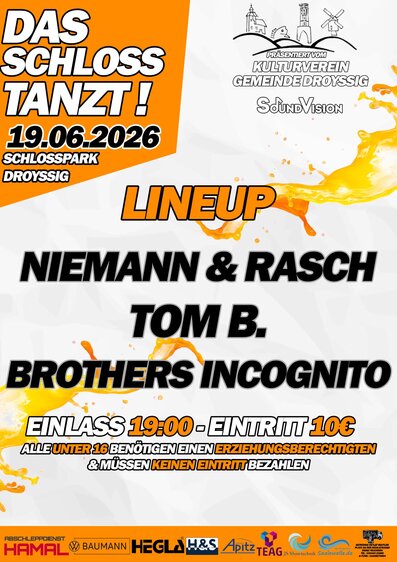 Das Schloss Tanzt am 19.06.2026