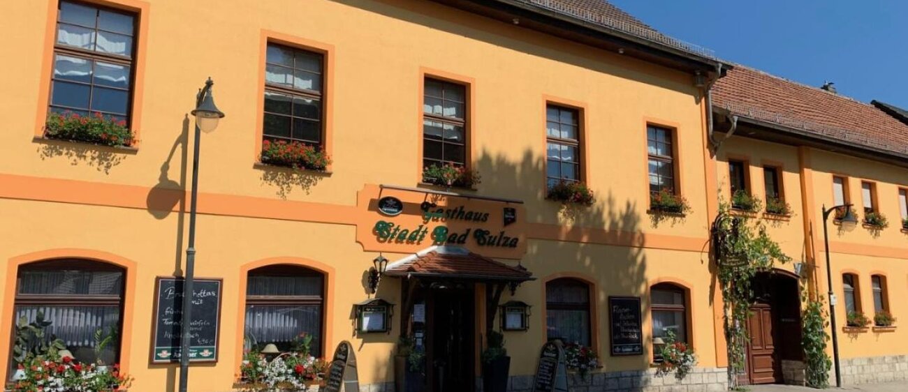 Gasthaus und Pension in Bad Sulza Außenansicht