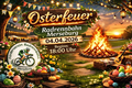 Osterfeuer auf der Radrennbahn Merseburg 