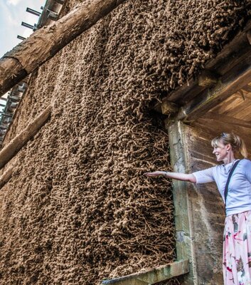 Gradierwerk in Bad Kösen.