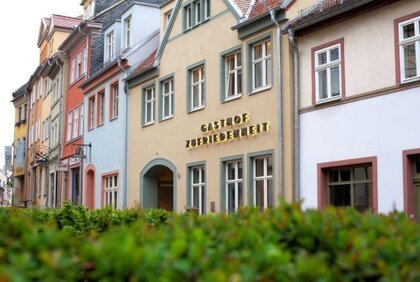 Hausansicht des Gasthofes Zufriedenheit