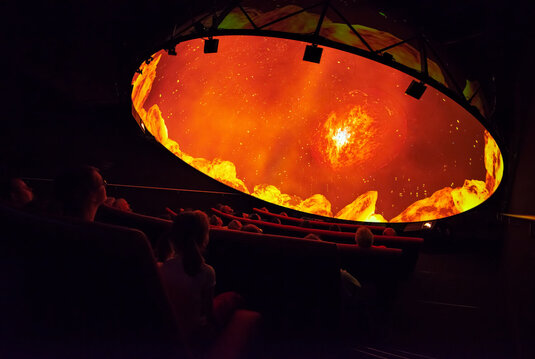 Planetariumsshow in der Arche Nebra