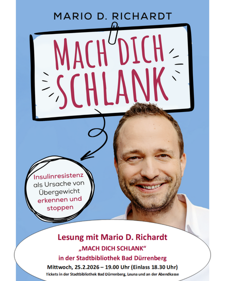 Lesung mit dem MDR Moderator Mario D. Richardt 