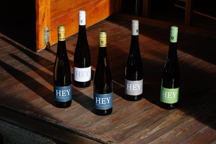 Herbstpräsentation im Weingut Hey