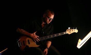 Konzert der Bassgitarre