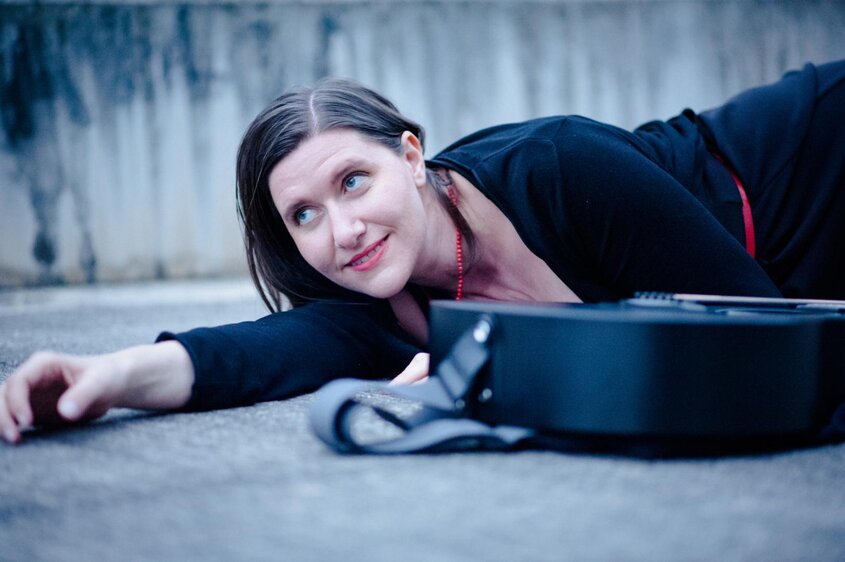 Konzert im Bahnhof Nebra: Maria Schüritz