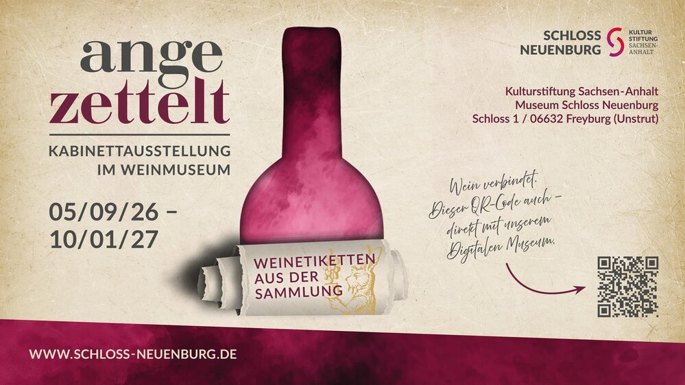 Angezettelt - Weinetiketten aus der Sammlung