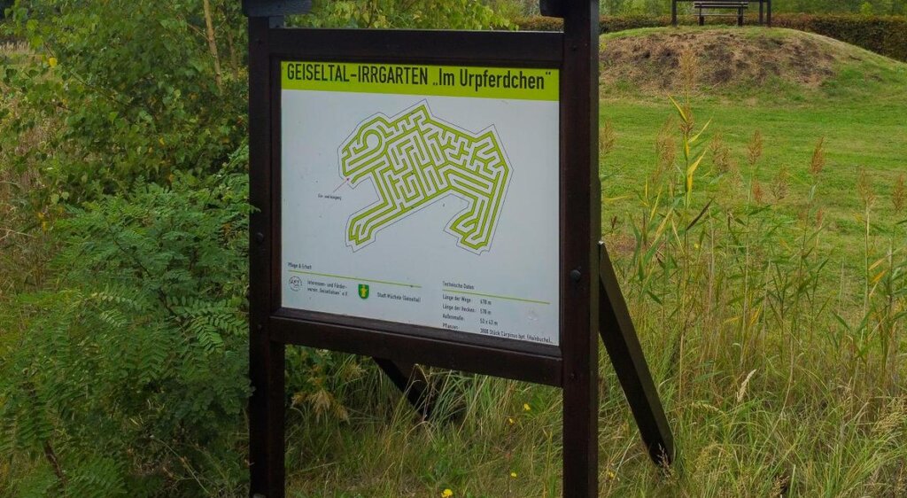 Geiseltal Irrgarten Urpferdchen