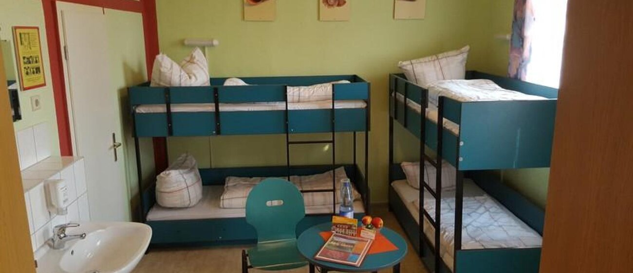 Zimmer in der Jugendherberge Bad Sulza