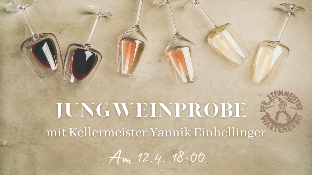 Jungweinprobe mit Kellermeister im Weingut Wartenberg