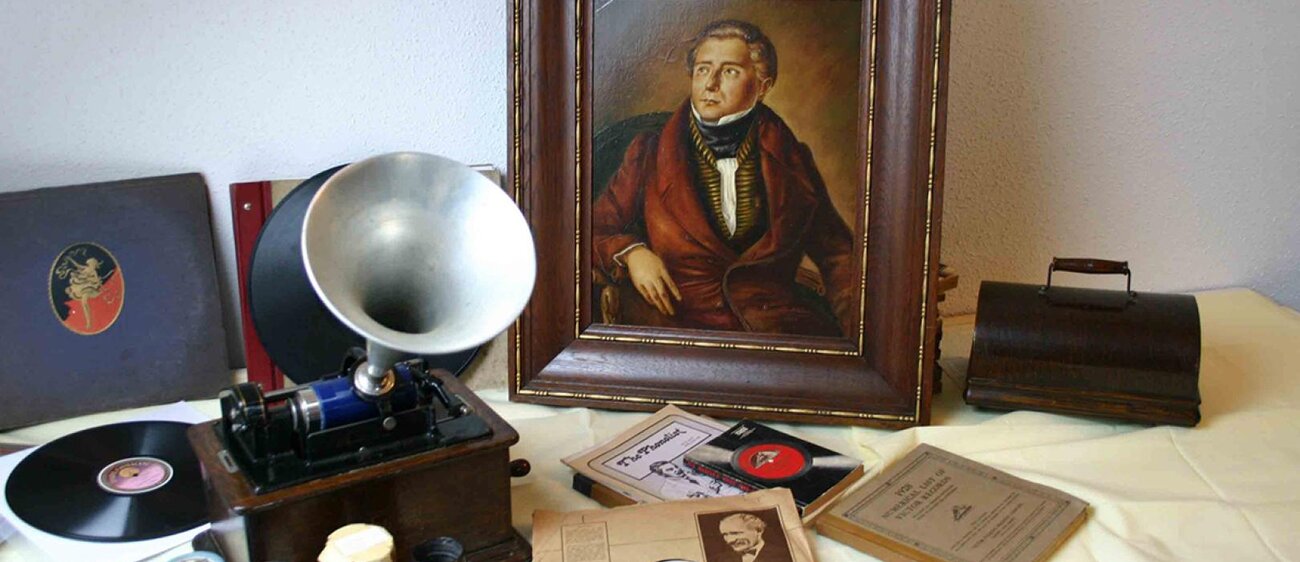 Ein originaler Edison-Phonograph