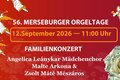 56. Merseburger Orgeltage I Auftakt Familienkonzert – Angelica Leánykar mit Zsuzsanna Graf, Zsolt Máté Mészáros & Malte Arkona
