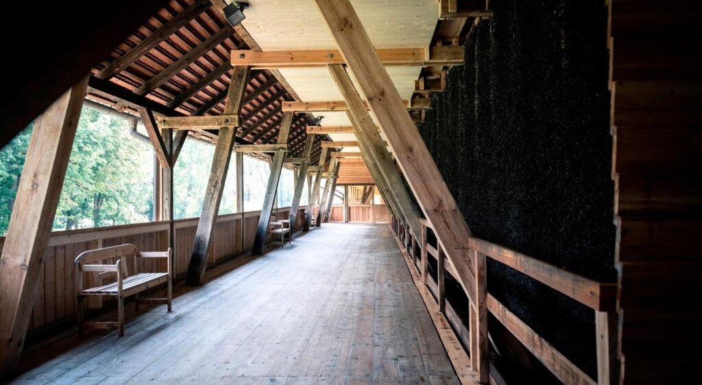 Das Gradierwerk in Bad Sulza ist ideal für Gäste mit Atemwegsbeschwerden.