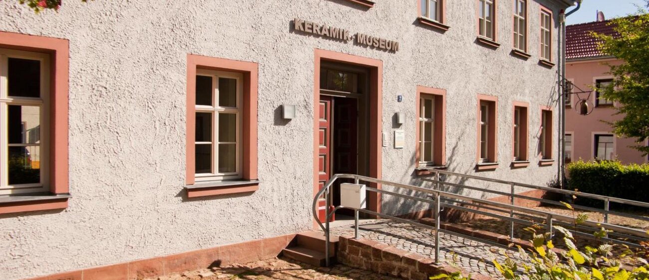 Keramikmuseum in Bürgel Außenansicht