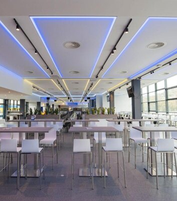 Eventbereich "Stadionblick" der ad hoc arena Jena