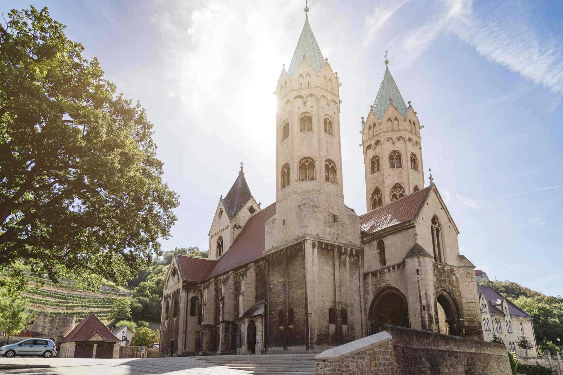 Freyburg church exterior view