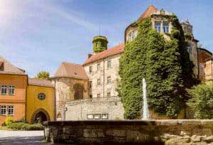 Droyssig Castle exterior view