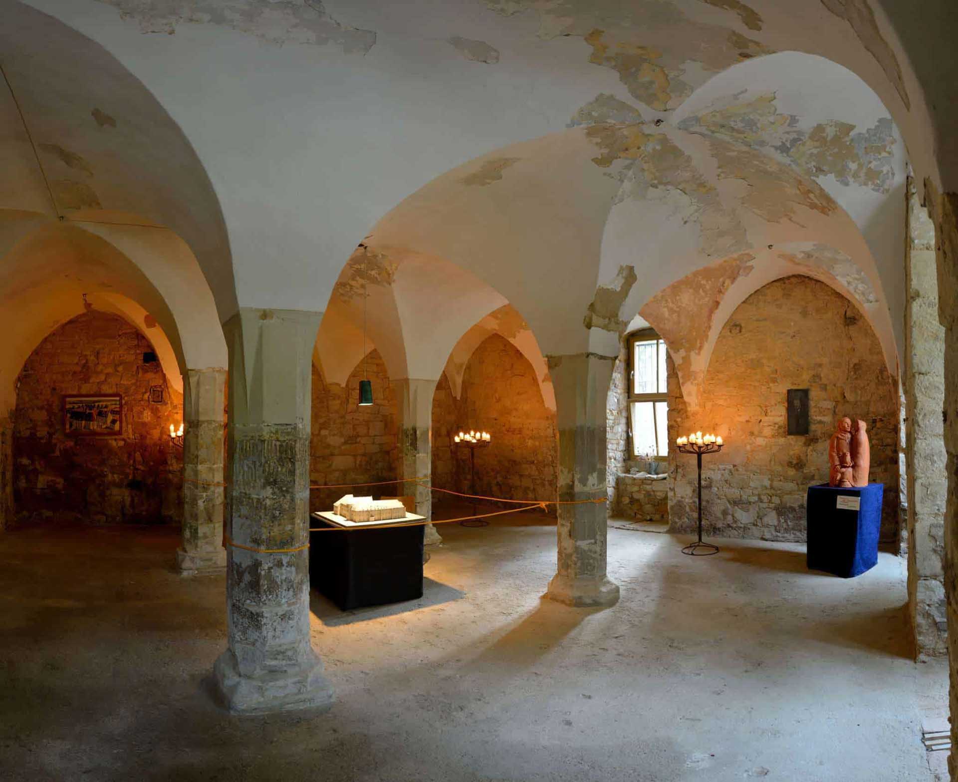 Kloster St. Claren in Weissenfels im Tageslicht (c) Stadt Weißenfels