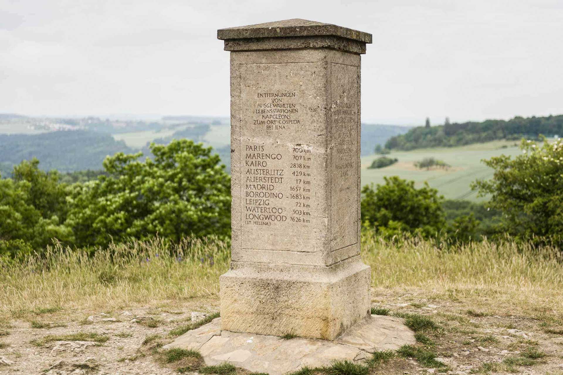 Napoleonstein bei Jena (c) JenaKultur, Andreas Hub