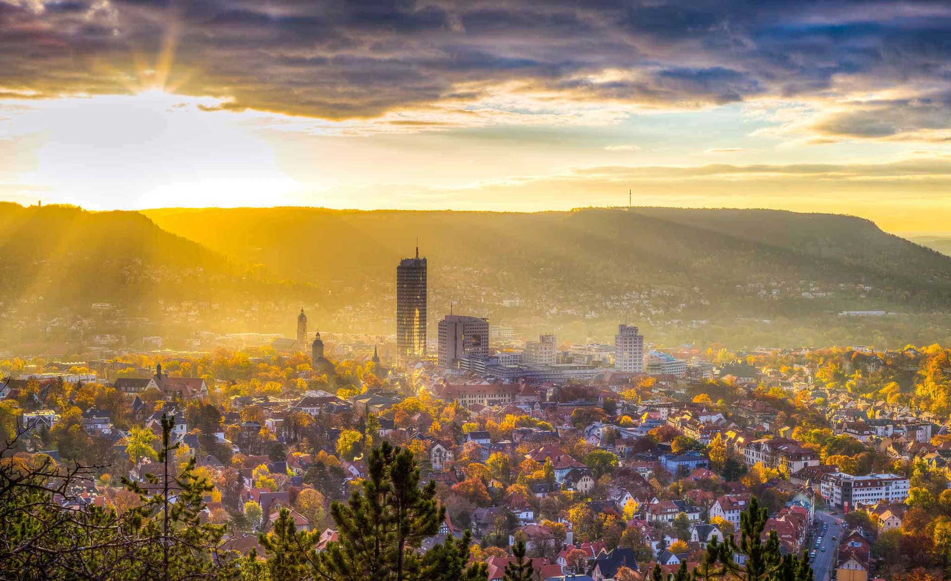 Aussicht auf Jena (c) JenaKultur, A. Graef