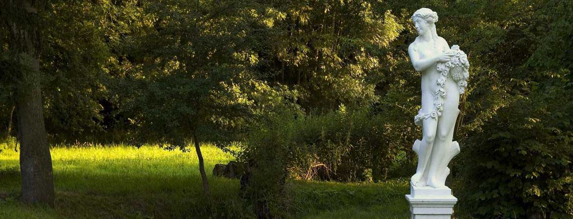 Schlosspark Dieskau ist nur einer der Gartenträume unter den Parks und Gärten in Saale-Unstrut (c) Schloss Dieskau