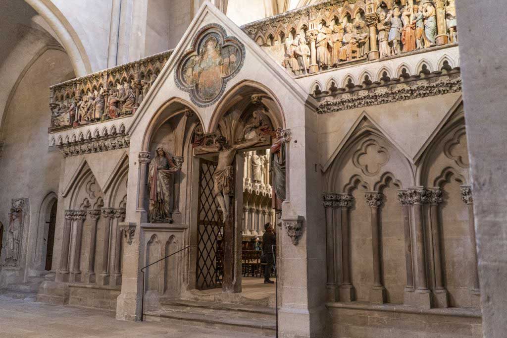 Westlettner im Naumburger Dom (c) kommwirmachendaseinfach