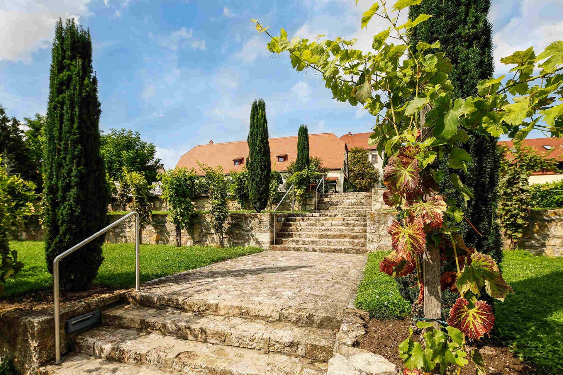 Schloss Auerstedt verfügt über eine wunderbare Anlage (c) Carlo Bansini