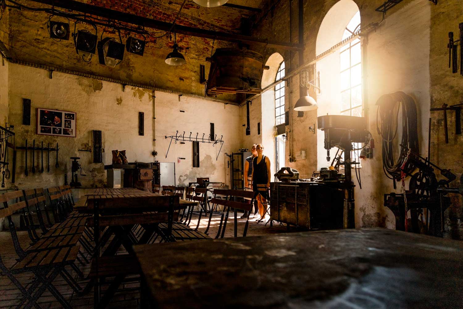 Blick in die Halle der Brikettfabrik Herrmannschacht zeitz (c) Saale-Unstrut-Tourismus e.V., Transmedial