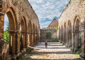 Klooster Memleben en keizerlijk paleis (c) Saale-Unstrut-Tourismus e.V., Transmedial