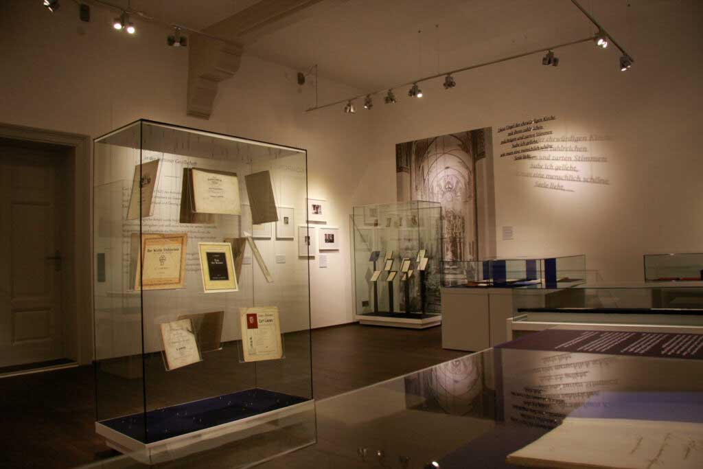 Dauerausstellung im Carl Loewe Museum Löbejün (c) Bildarchiv ICLG e.V.