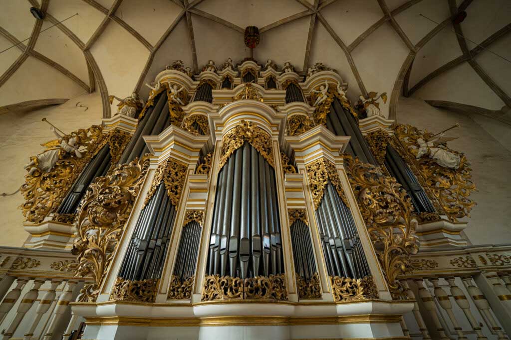 Gezicht op de gehele façade van het Ladegast-orgel (c) Daniel Remler