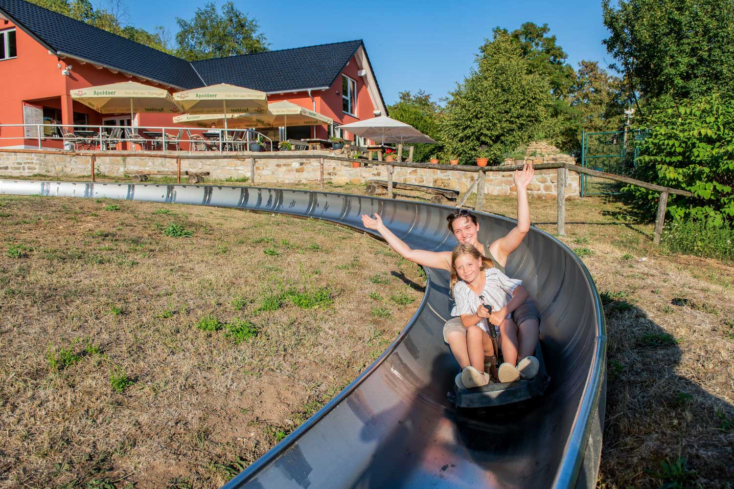 Sommerrodelbahn im Freizeitspass Eckartsberga (c) Nicky Hellfritzsch/VG an der Finne