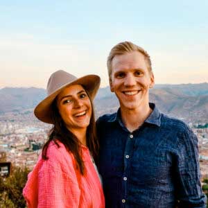 Nina & Tom from the travel blog traveloptimizer (c) traveloptimizer