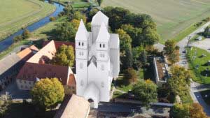 Des Kaisers Herz - Auferstehung einer Kirche in Memleben in 3D (c) 3DQR GmbH